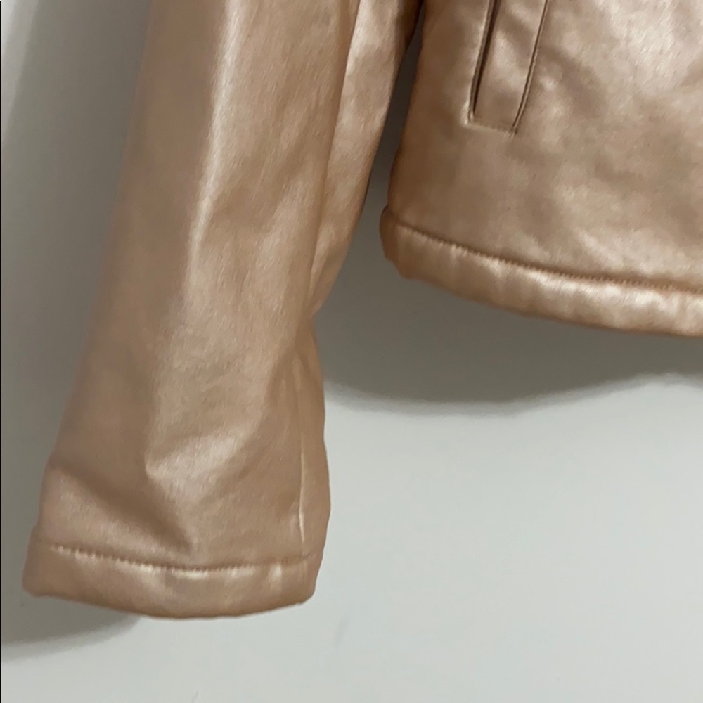 💖 Faux Leather Jacket - Picture 4 of 7